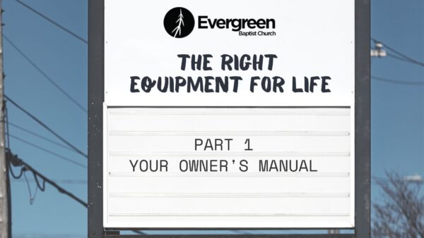 The Right Equipment For Life